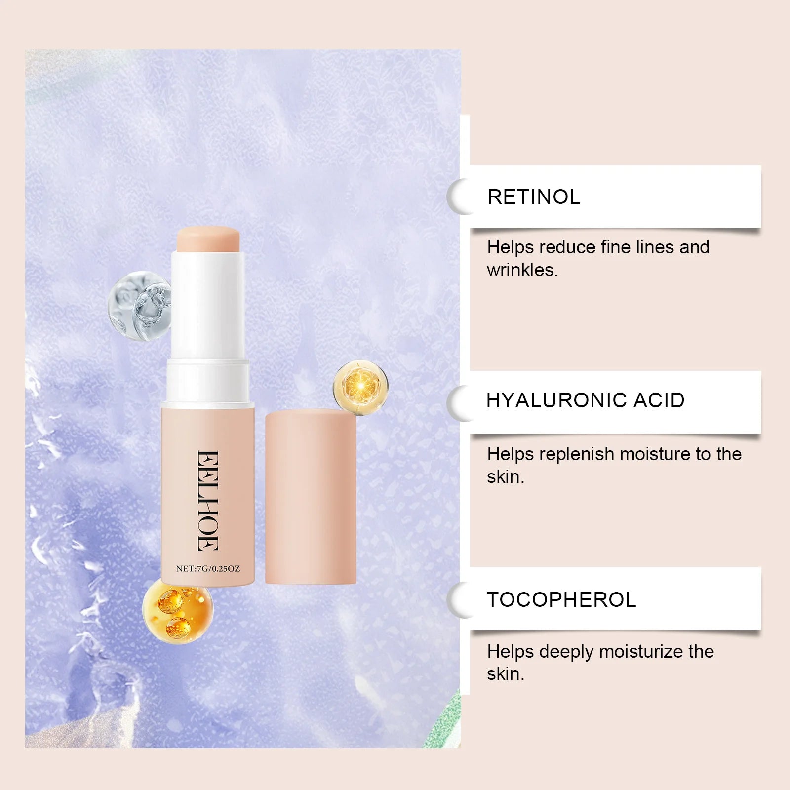 EELHOE Retinol Care Stick – Moisturizing, Firming & Softening