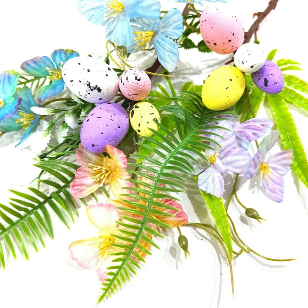 Easter Egg Flower Branch DIY Spring Tree Decoration | Rabbits