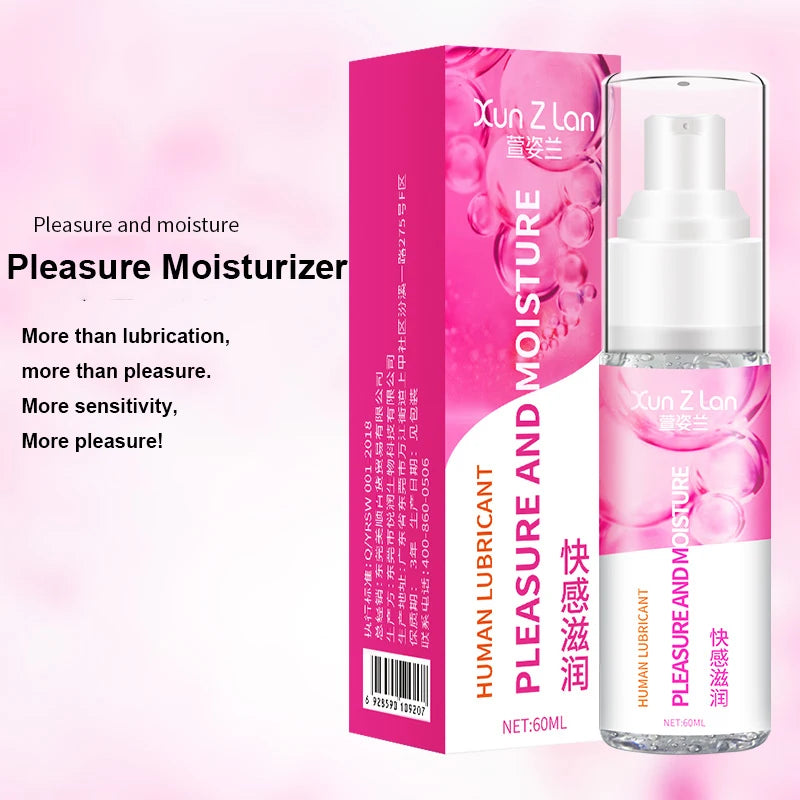 Cooling Lube & Warming Lube For Couples Intense Orgasm Gel 60ml Passion, Pleasure Moisture, Smooth Ice Lubricant For Vagina Anal Oasis Select