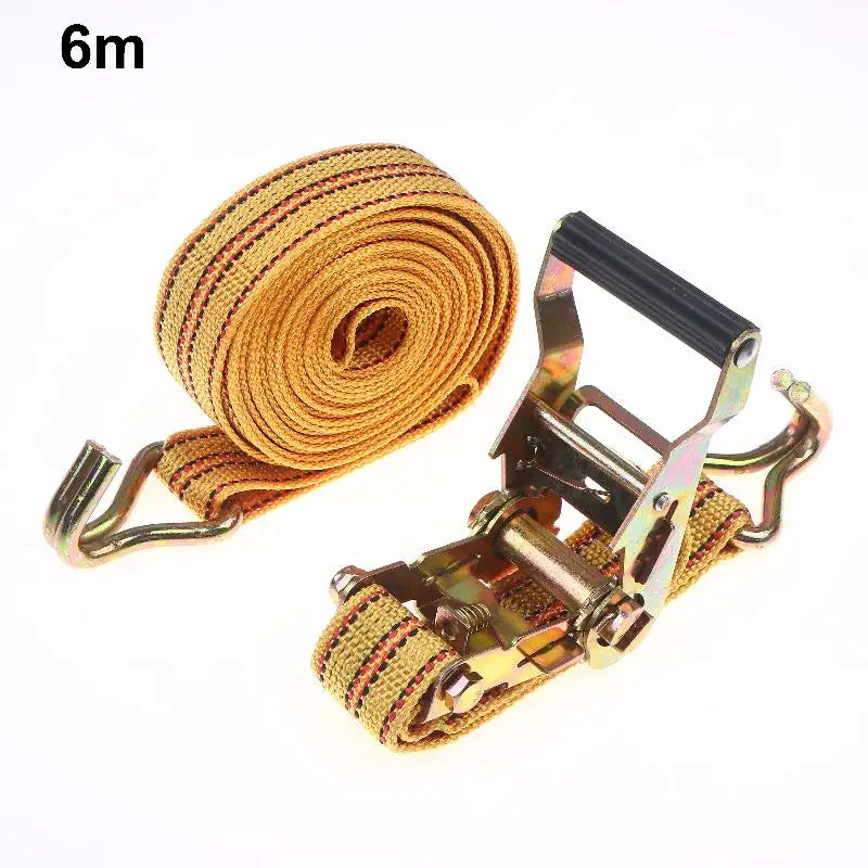 Double Hook Ratchet Straps 2/3/4/6m – Heavy Duty Cargo Tie Down