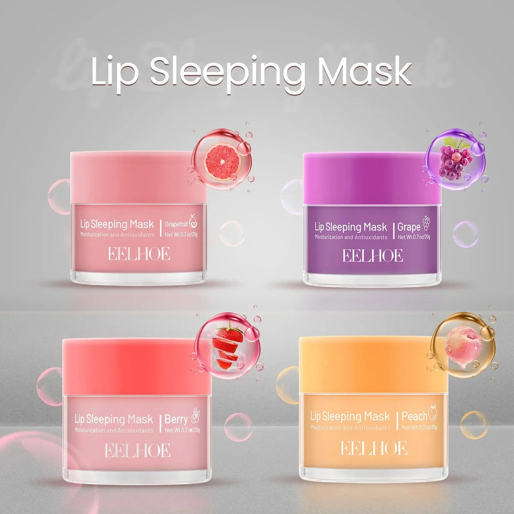 Reduce Lip Wrinkle Line DayNight Repair Lip Balm for Dry Chapped Cracked Dry Lips Moisturizing Hydrating Lip Mask for Women Men Oasis Select