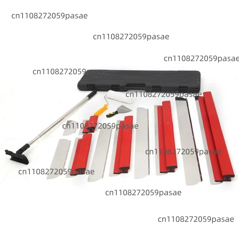 Large Stainless Steel Scraper Set 20–100cm | Wall Mortar Tool