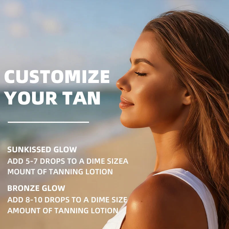 YUITIKUE Tanning Lotion - Sunless Self Tanner, Uniform Bronze Skin for Summer Ready Look 60g Oasis Select