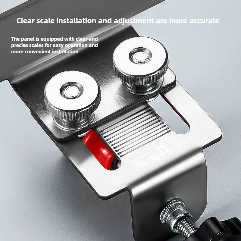 1-5PCS Cabinet Door Installation Tool Stainless Steel Frame Jig Household Portable Bracket for Cabinet Door Mounting Oasis Select