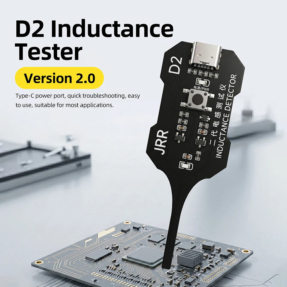 Inductance Tester Motherboard Coil Tester Inductor Detector Repair Tool Electromagnetic Induction Quick Fault Check Repair Tools Oasis Select