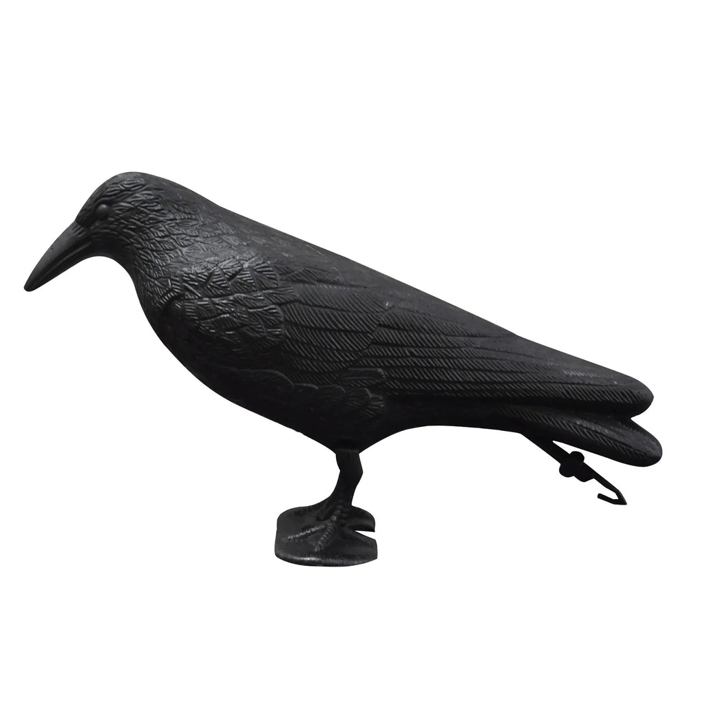 Fake Crow Bird Repellent Decoy – Pigeon & Pest Deterrent Bird Repellent Decoy Oasis Select black L