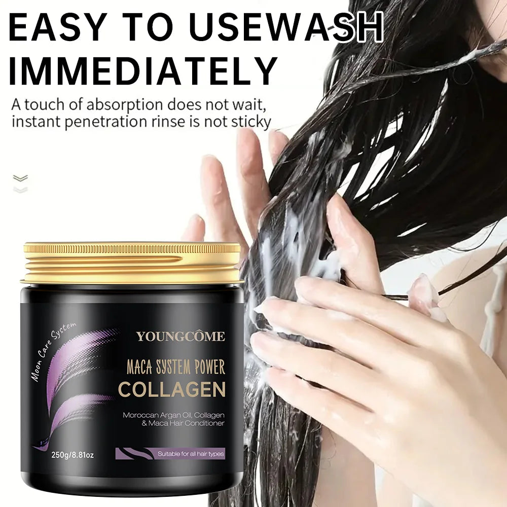 YOUNGCOME Collagen & Keratin Hair Mask – Frizz Control 250g