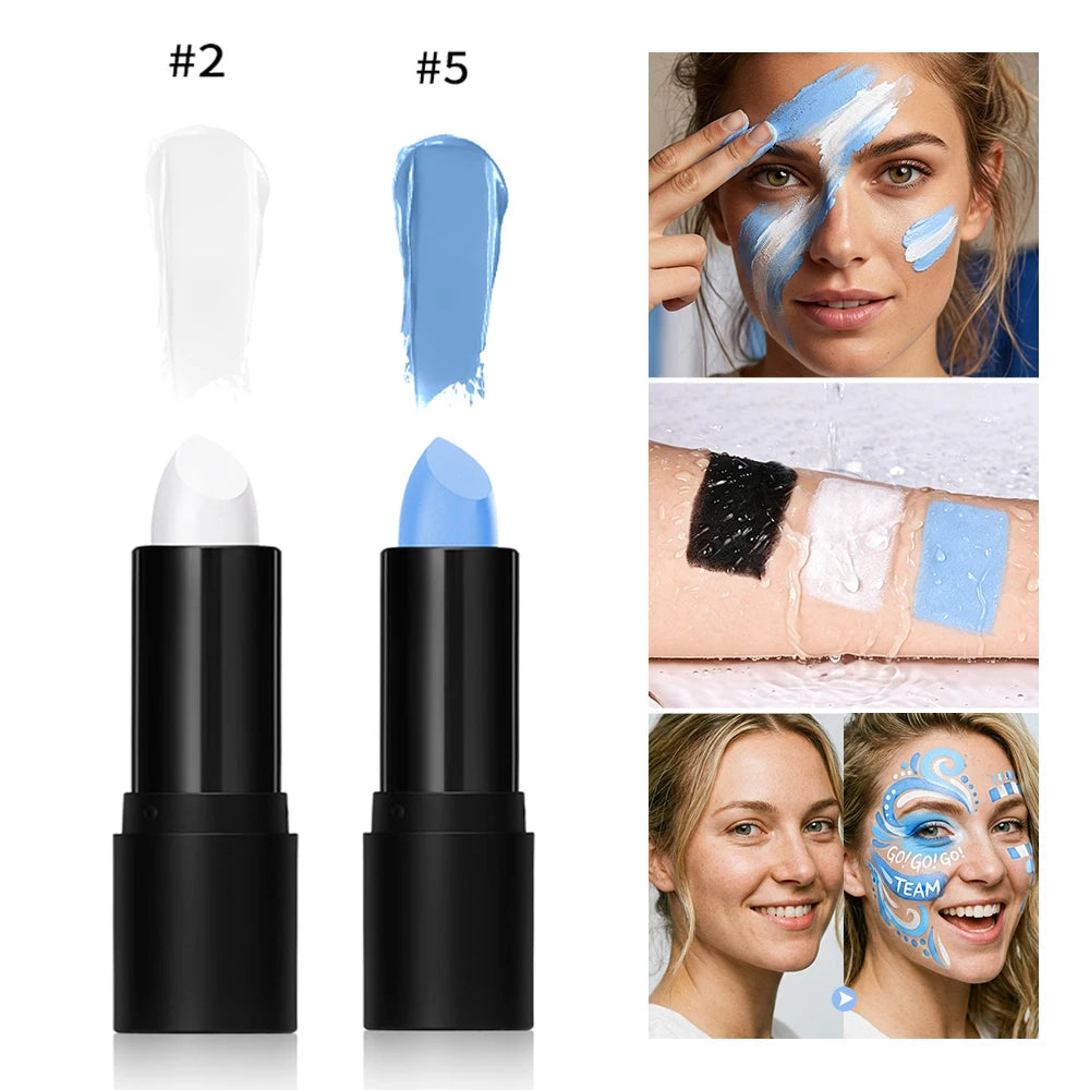 Face & Body Paint Stick – Waterproof SFX Cosplay Sports Makeup