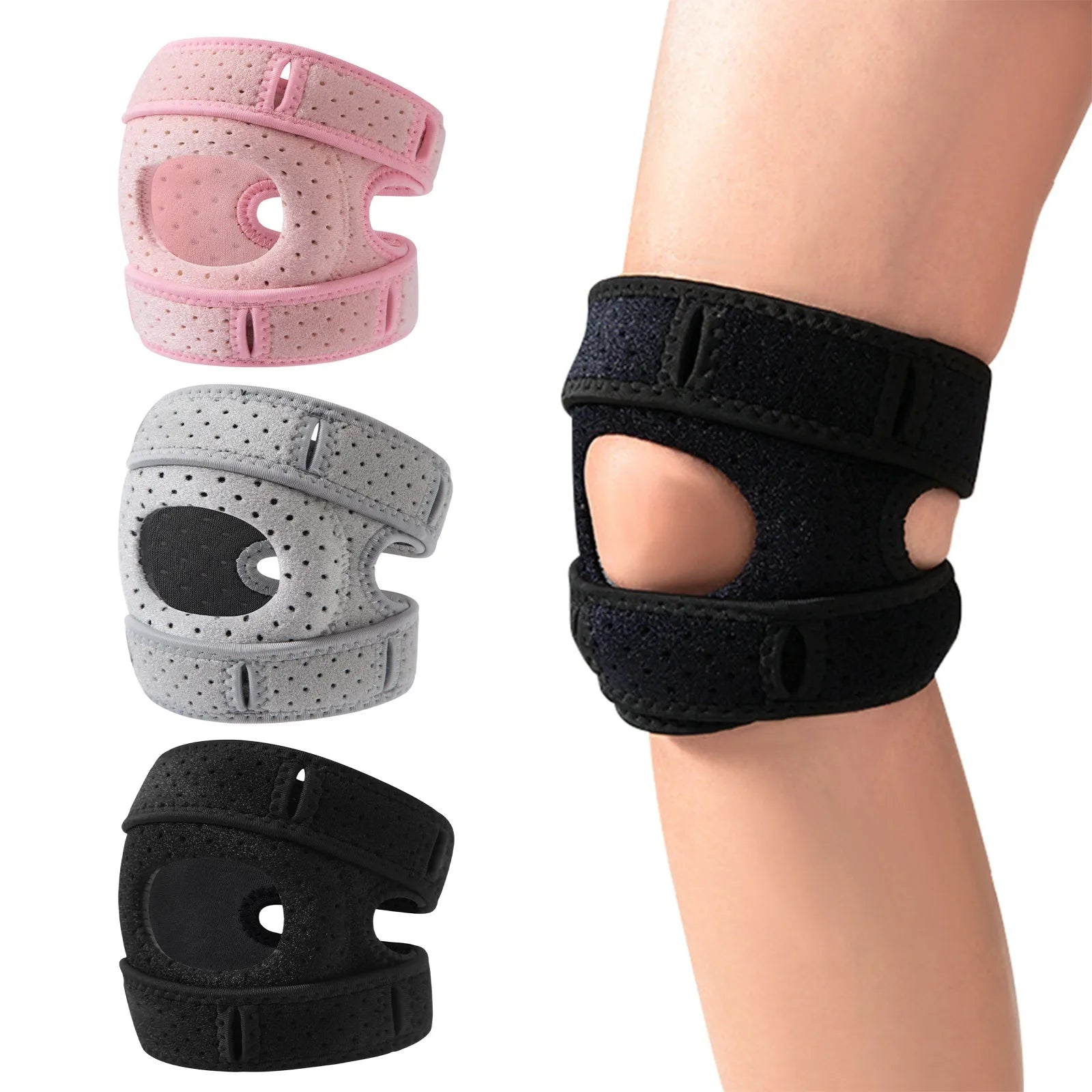 Patella Knee Brace Compression Sleeve – Men & Women Knee Compression Sleeve Oasis Select