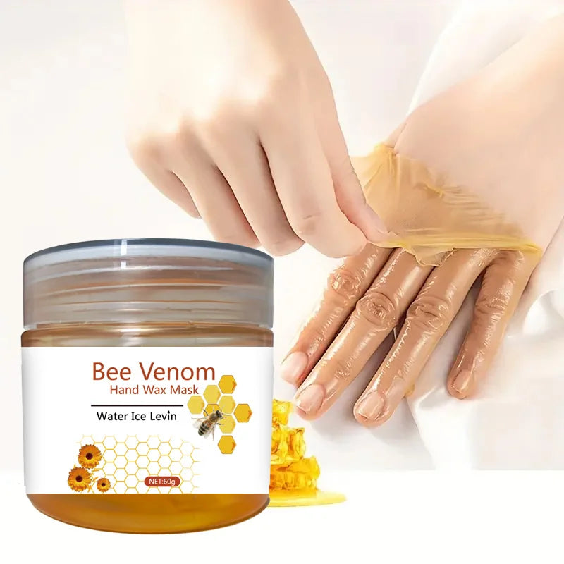 Honey Bee Venom Hand Wax Mask – Moisturizing & Exfoliating 60g Hand Wax Mask Oasis Select Default Title