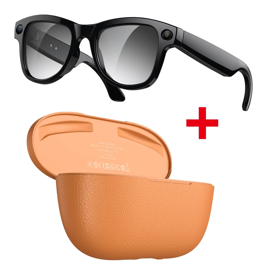 MINGCC M02-Ultra AI Smart Glasses | Camera, Calls & Translation