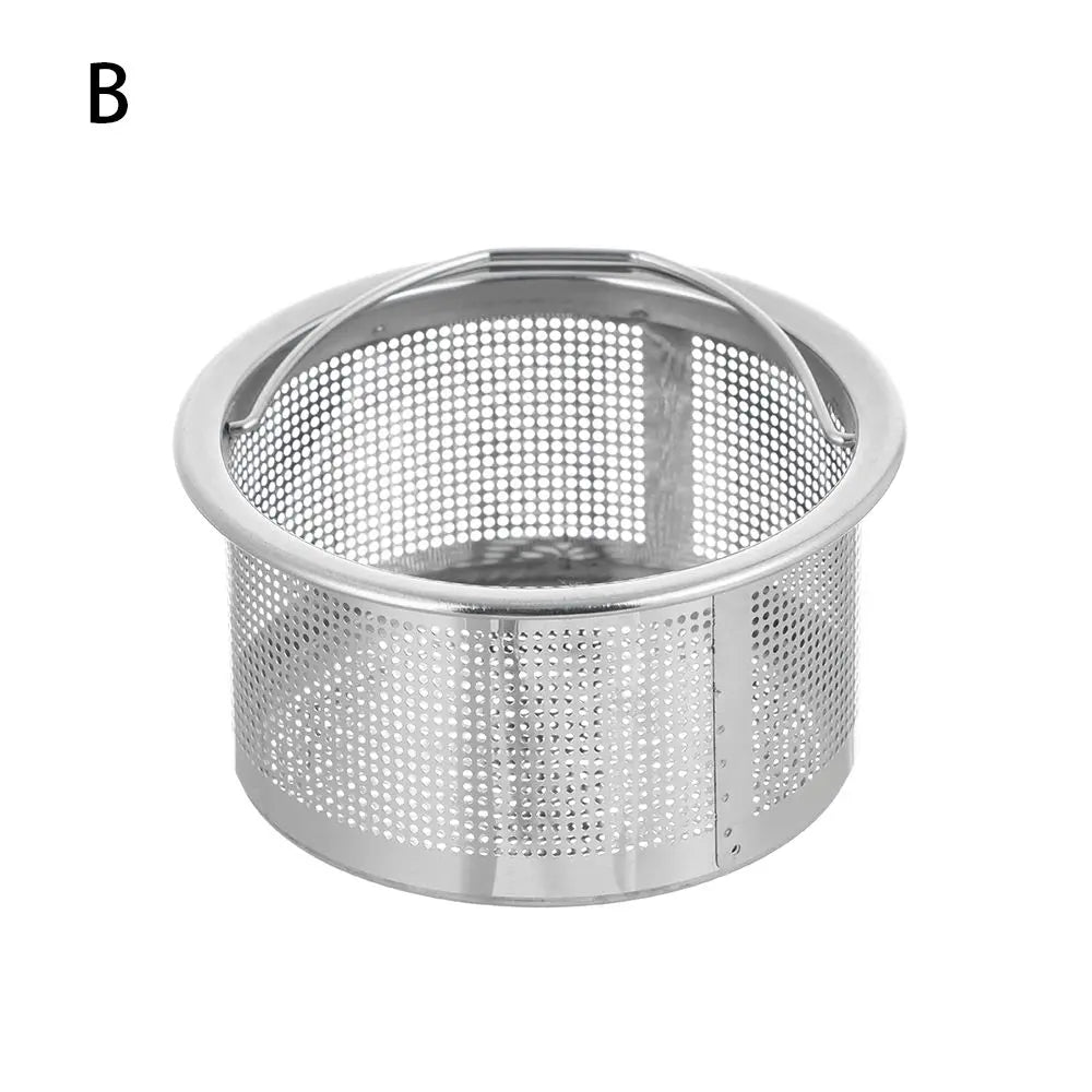 Tool Useful Waste Drainer Stainless Steel Cleaning Stuff Cover Sink Strainer Food Hair Stopper Colander Plug Filter Basket Oasis Select B