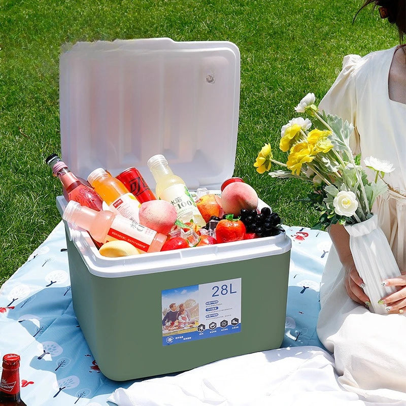 Camping Picnic Cooler Outdoor Car Portable Portable Incubator Ice Bucket Stall Picnic Ice Preservation Oasis Select