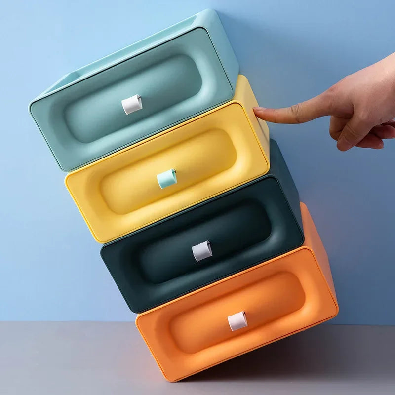 Drawer Style Desktop Storage Box, Storage Box, Multifunctional Office Desk Storage Box, Organizing and Accommodation Storage Box Oasis Select 4pcs