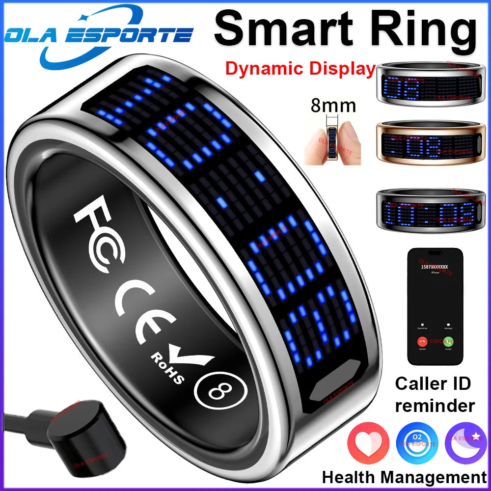 Ola Esporte Smart Ring – Heart Rate, SpO2 & Sleep Tracker