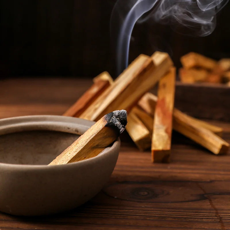 Peru Palo Santo Premium Holy Wood Incense Stick Santo High Resin Purifying Cleansing Meditating Sandal Wood Stick Home Fragrance Oasis Select