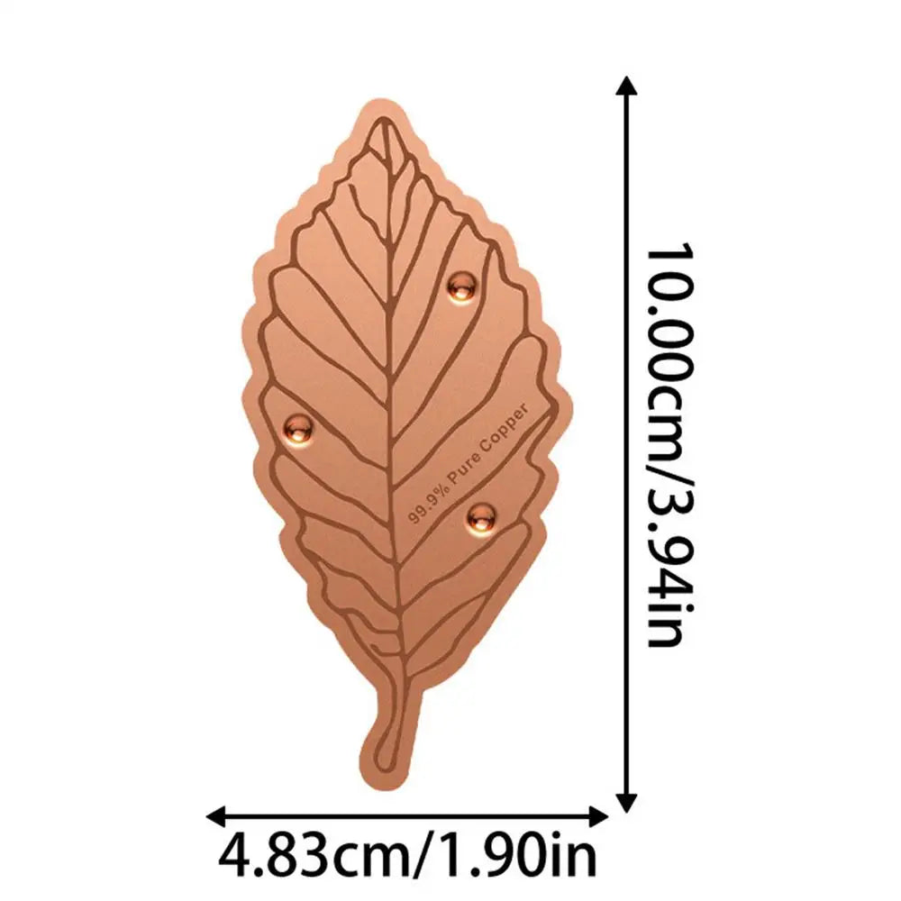 Copper Bird Bath Plate Birdbath Purification Disc with Triple-Point Support Birdbath Bowl Purifier Plate for Backyard Bird Bath Oasis Select A