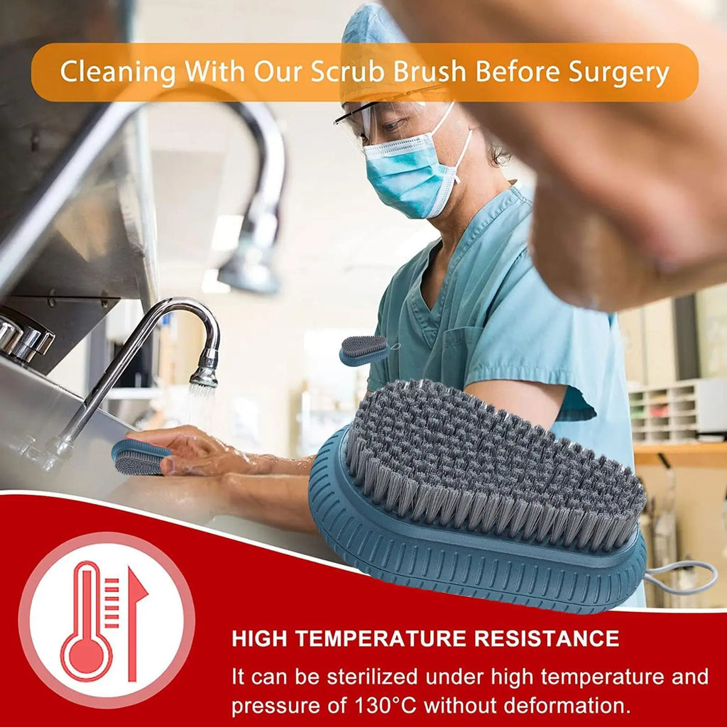 Heavy Duty Nail Brush – Fingernail & Toe Scrub Cleaner Nail Scrub Brush Oasis Select