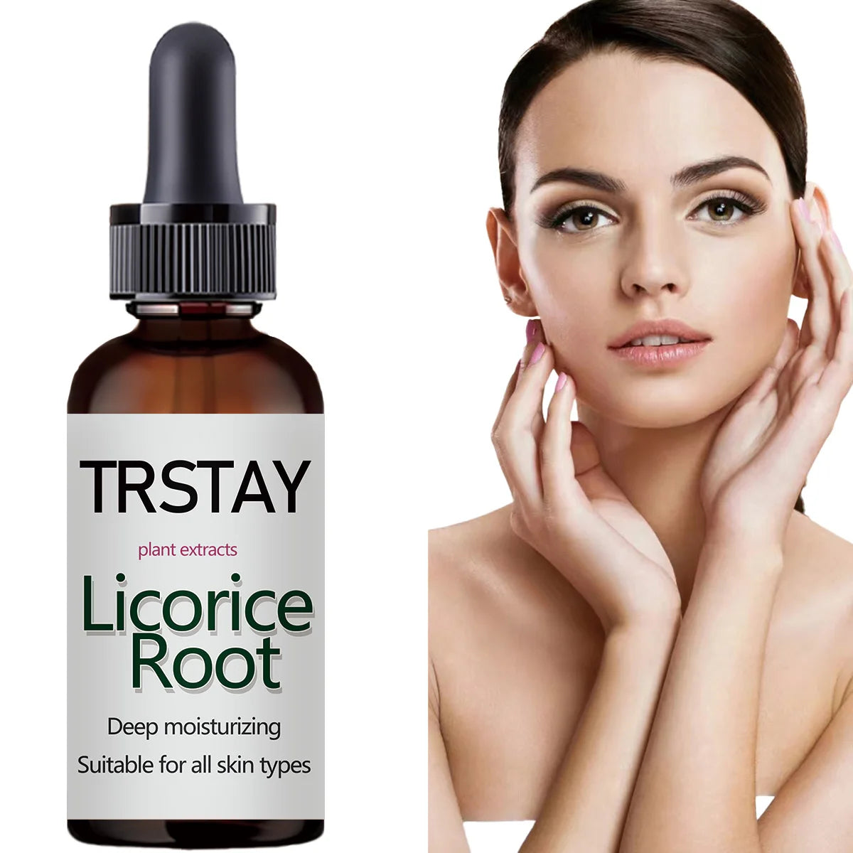 TRSTAY Licorice Root Face Serum – Brighten & Minimize Pores