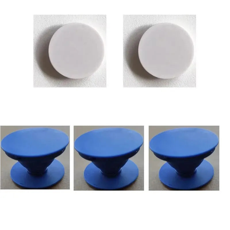 1-5pcs Finger Ring Holder Stand IPhone Samsung Support Telephone Mobilephones Grip Tok Folding Solid Color Pocket Socket Bracket Oasis Select mixed 5pcs 1