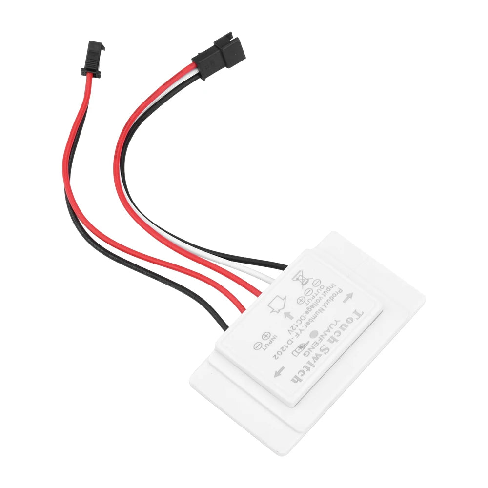 Touch Sensor Switch DC 12V 5A 60W LED Smart Single Key Mirror Light Switch Touch Dimmer Switch For Bathroom Mirror Oasis Select