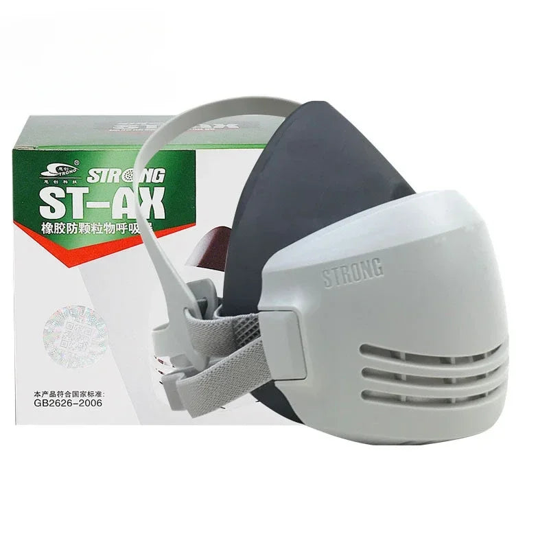 Industrial Dust Mask Reusable with Filter Cotton Dust Respirator Half-face Industrial Construction Anti-smog Safety Gas Mask Oasis Select 1pc Mask