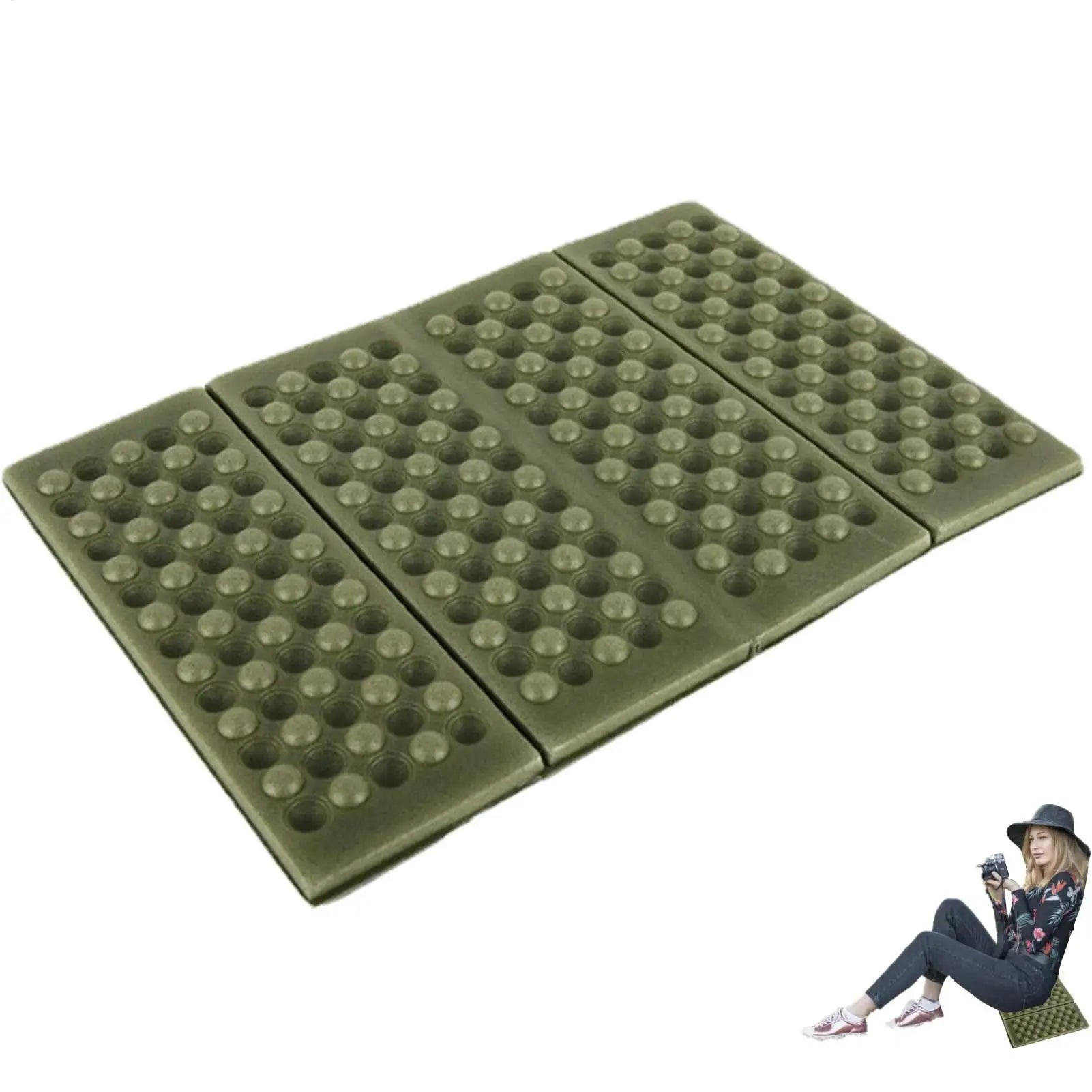 Outdoor Sitting Mat Portable Garden Sitting Pad Sitting Pad Foam Camping Mat Seat Folding Mat for Sandy Beach Mountains Picnic Oasis Select