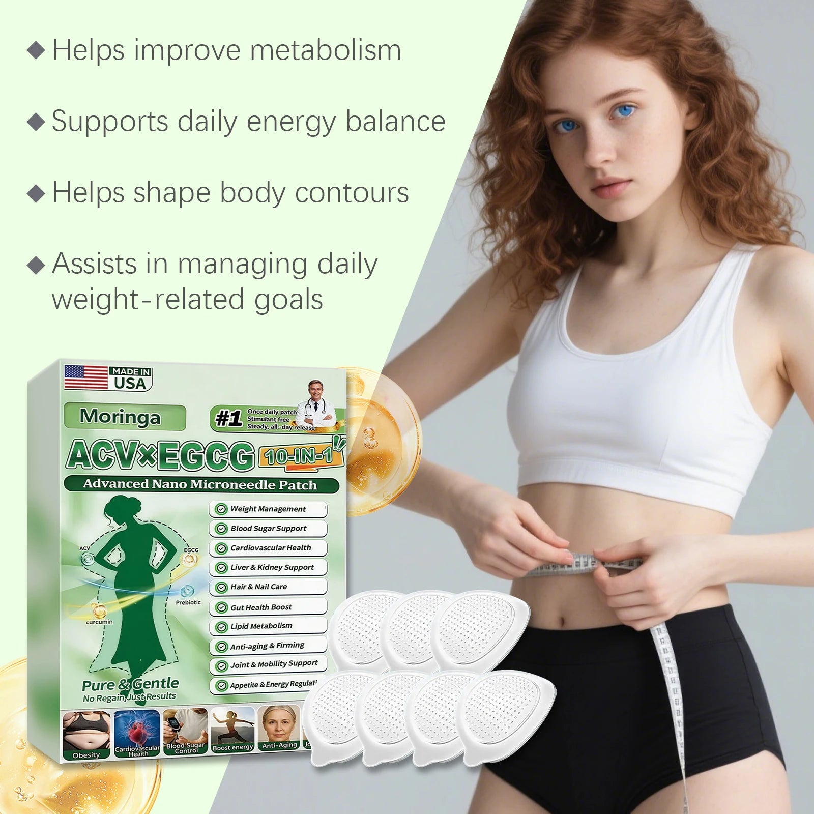 Body Care Patch – Gentle Daily Skin Patch for Local Areas Topical Skin Patch Oasis Select