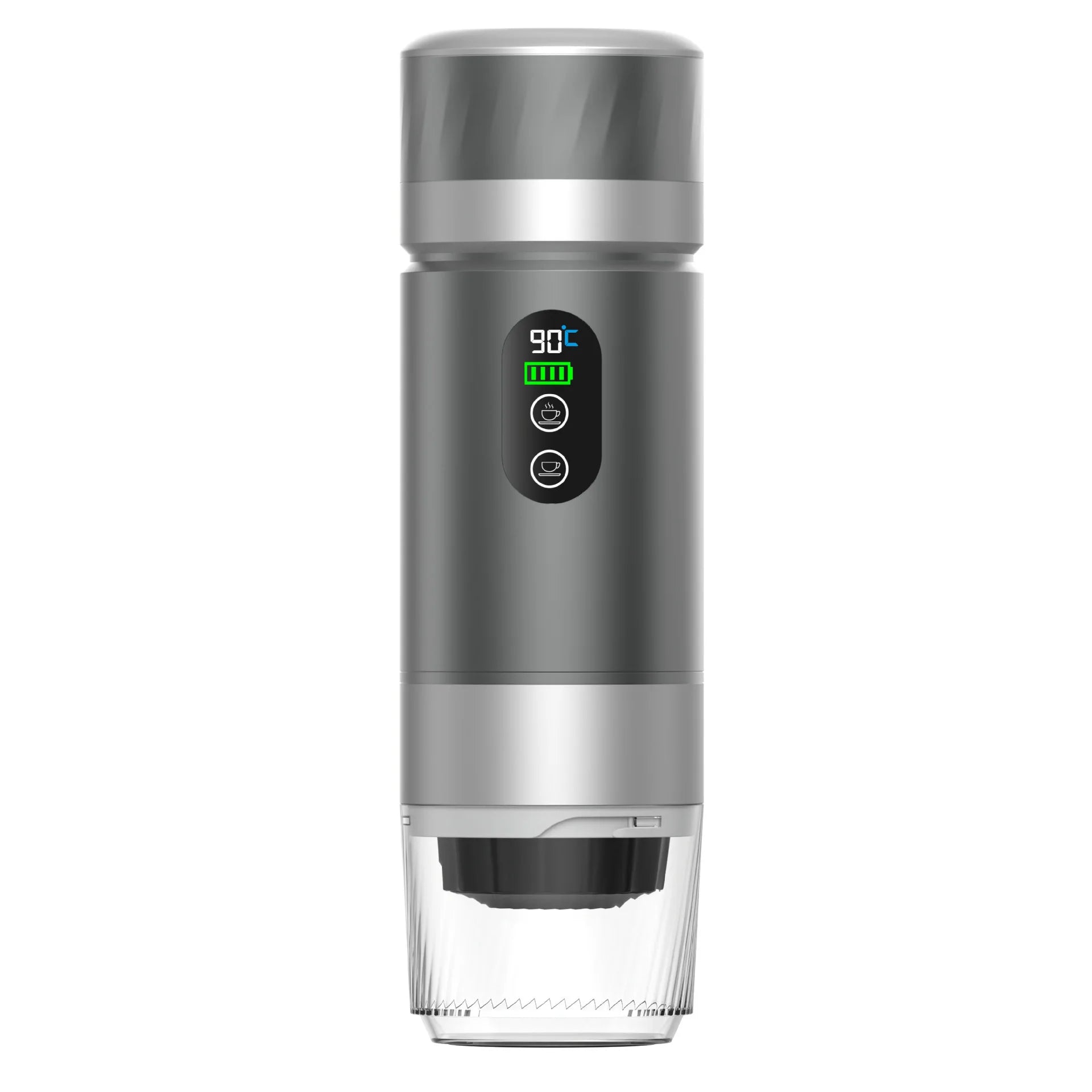 Portable Capsule Coffee Machine | Wireless Battery-Powered Capsule Coffee Maker Oasis Select JN03 Gray
