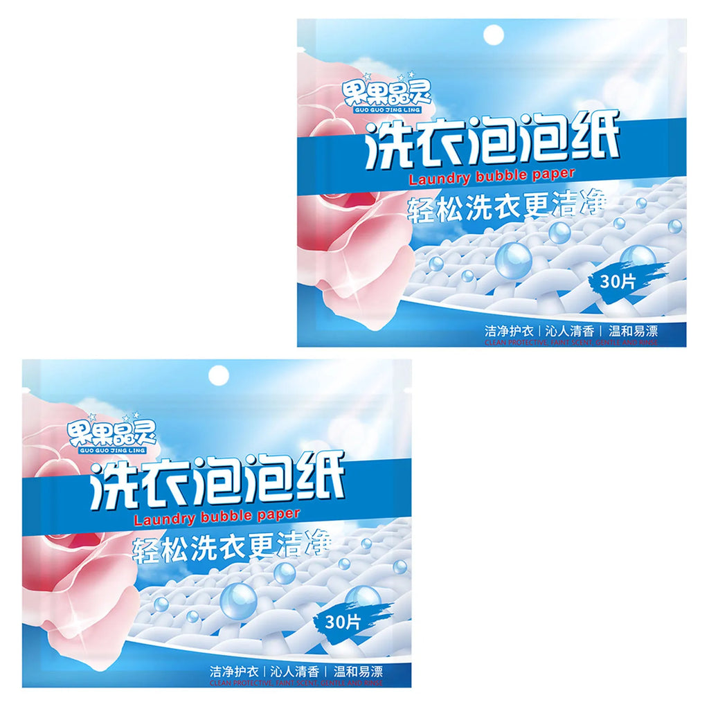 Concentrated Laundry Detergent Sheets – 30/60/90 Pack