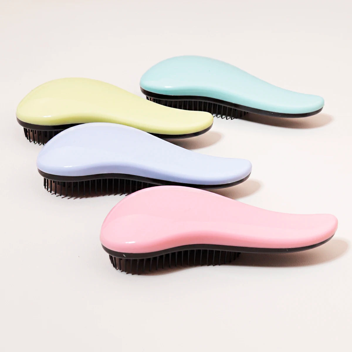 Antistatic massage brush winding shower massage brush wet hair curly brush salon hairdressing tool Special for real hair wigs Oasis Select