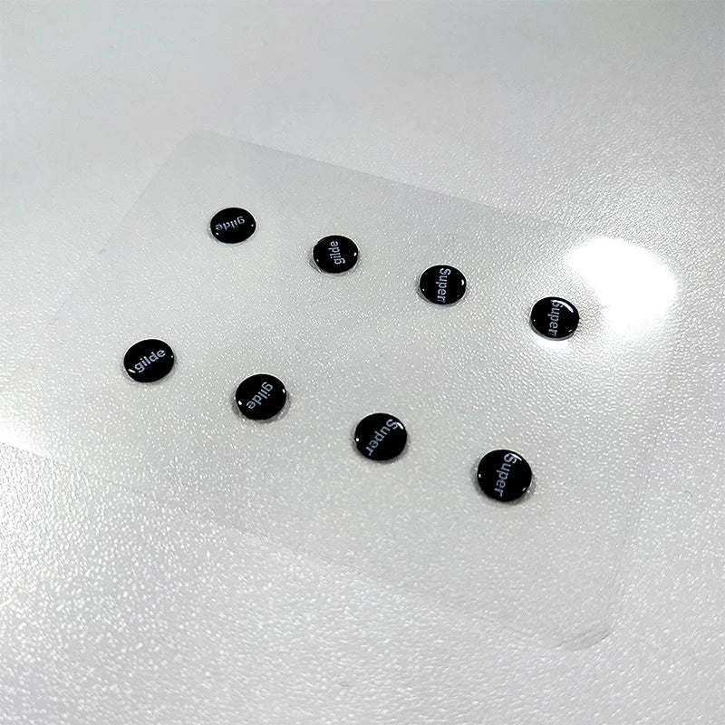 1 Pack Glass Mouse Skates DIY Universal Dots Mouse Feet Pads Sticker for Gaming Mouse Anti-Slip Pad Oasis Select A2