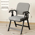 Office Chair Computer Chair Learning Chair Training Chair Folding Chair Conference Chair Desk Chair Backrest Stool Chair Oasis Select Grey-cotton linen-A