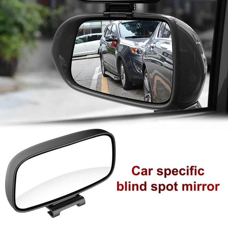 Car Blind Spot Mirror Adjustable Convex Rearview Mirror Wide Angle Mirror For Safety Parking Car Mirror Oasis Select