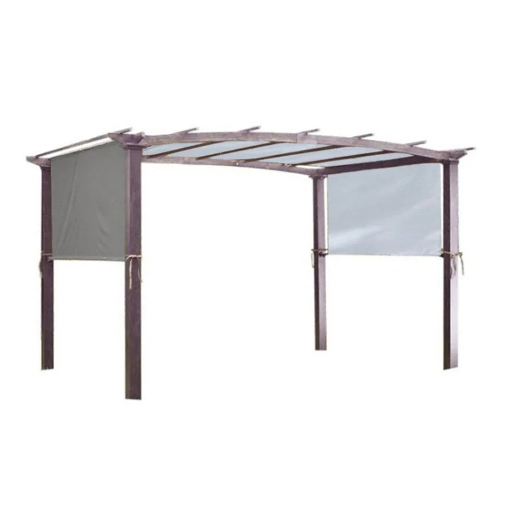 Deck Area Outdoor Patio Red Outdoor Pergola Shade Sunshade For Outdoor Spaces Arbor Breathable Fabric Decorative Privacy Oasis Select