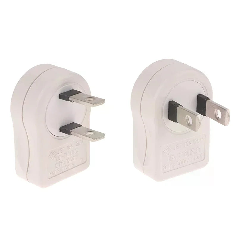 US 2PIN 360 Angle Rotatable Power Socket Plug Adapter Foldable Travel Aadapters Power Converter Plug Electrical Socket Oasis Select