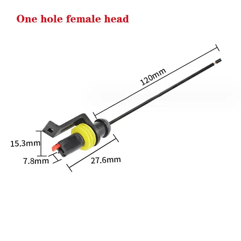 1-6 Pin Male/Female Electrical Connector Kit, 18AWG, Quick Disconnect Socket for Truck, Car Rapid Wiring Solutions Oasis Select A2