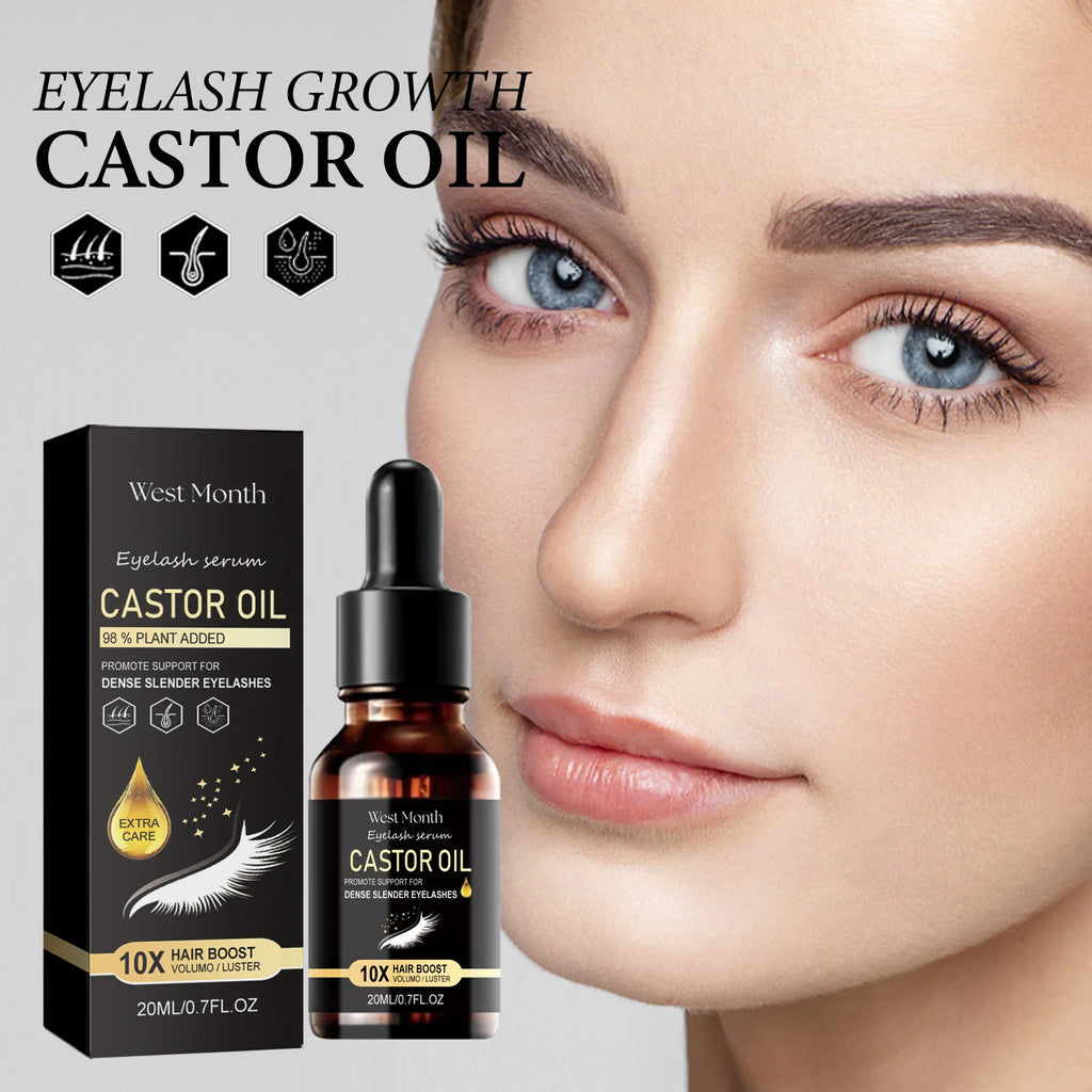 Eyelash Growth Essential Oil Lashes Lifting Extension Enhancer Longer Fuller Curly Thicker Nourishing Eyebrow Lengthening Liquid Oasis Select