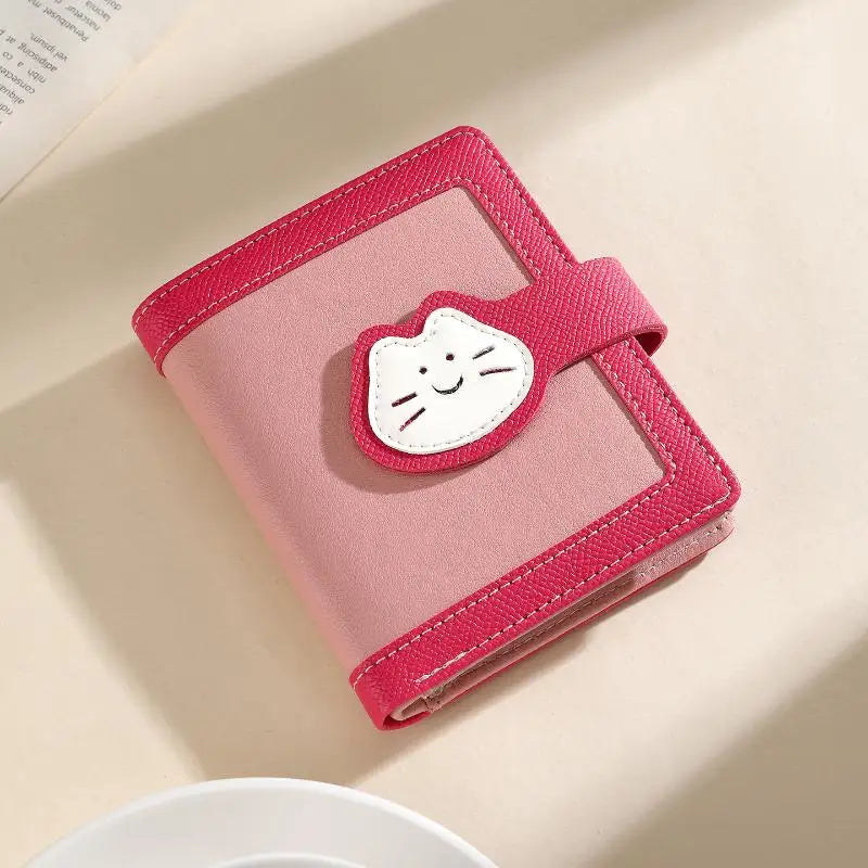 Women's Mini PU Leather Wallet – Card Slots & Zipper Coin Purse Women's Mini Wallet Oasis Select A
