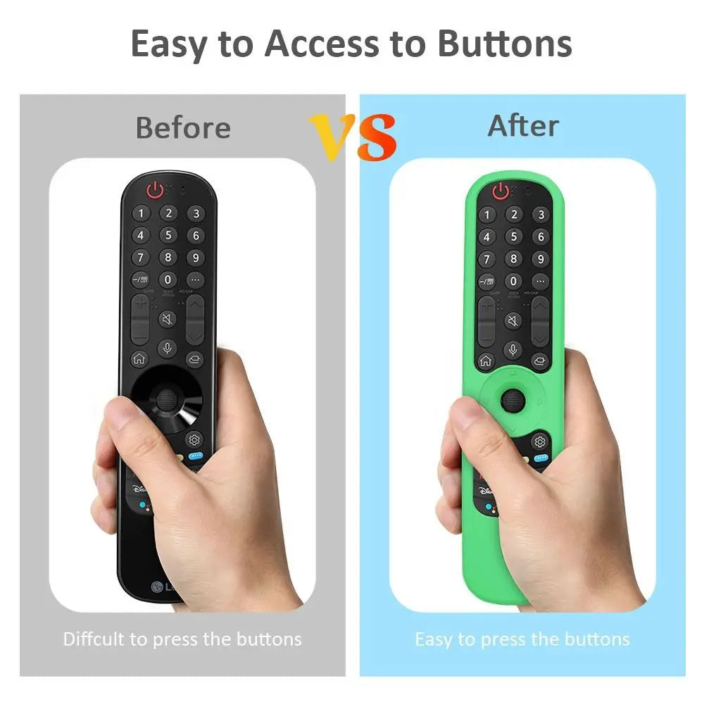Silicone Case For LG AN-MR21GC MR21N/21GA Remote Control Protective Cover For LG OLED TV Magic Remote AN MR21GC Oasis Select