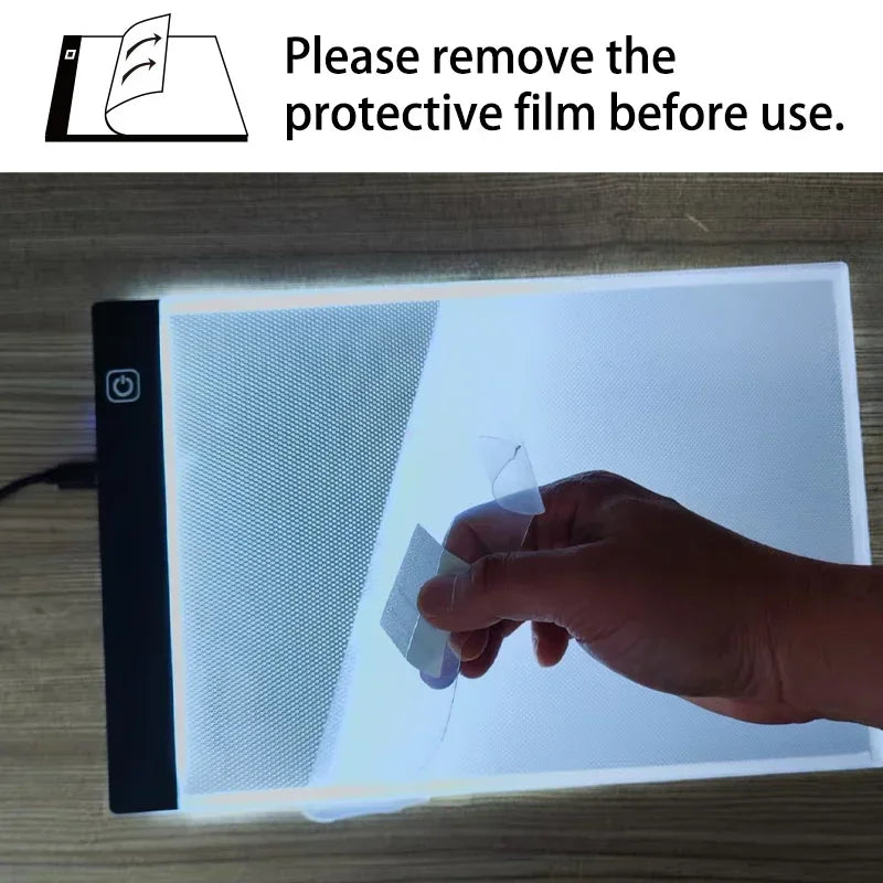 Transparent LED Light Pad for Drawing And Writing Ideal Copy Table for Artists And Students Anime Art Replication Tracing Tool Oasis Select