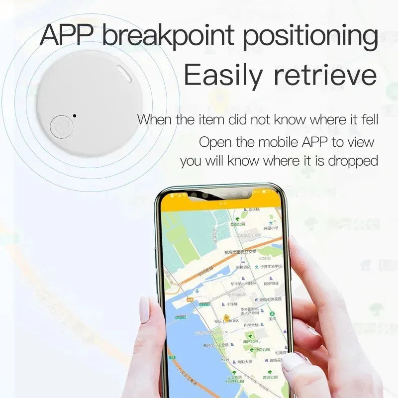 1/2/5pcs Mini GPS Wireless Bluetooth Anti-Lost Device Key Wallet Luggage Pet Kids Bag Smart Tracking Finder Locator Works Oasis Select