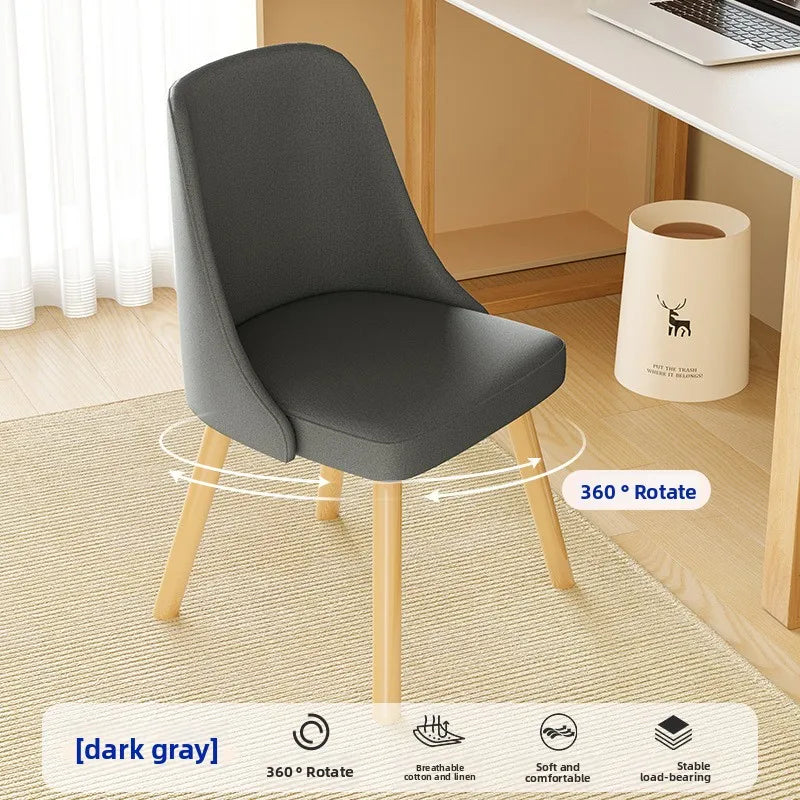 Computer chair Home office chair Back chair Dormitory makeup chair Bedroom study desk chair Oasis Select 9
