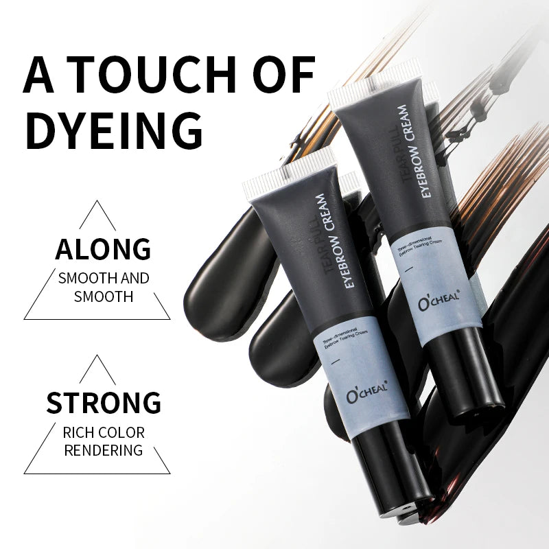 Tear-Off Eyebrow Dye Cream – Waterproof & Natural Look Eyebrow Dye Cream Oasis Select