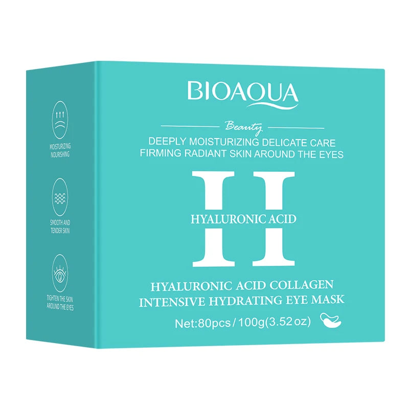 80-Pack Hyaluronic Acid & Collagen Hydrating Eye Masks Hydrating Eye Mask Oasis Select Hyaluronic Acid