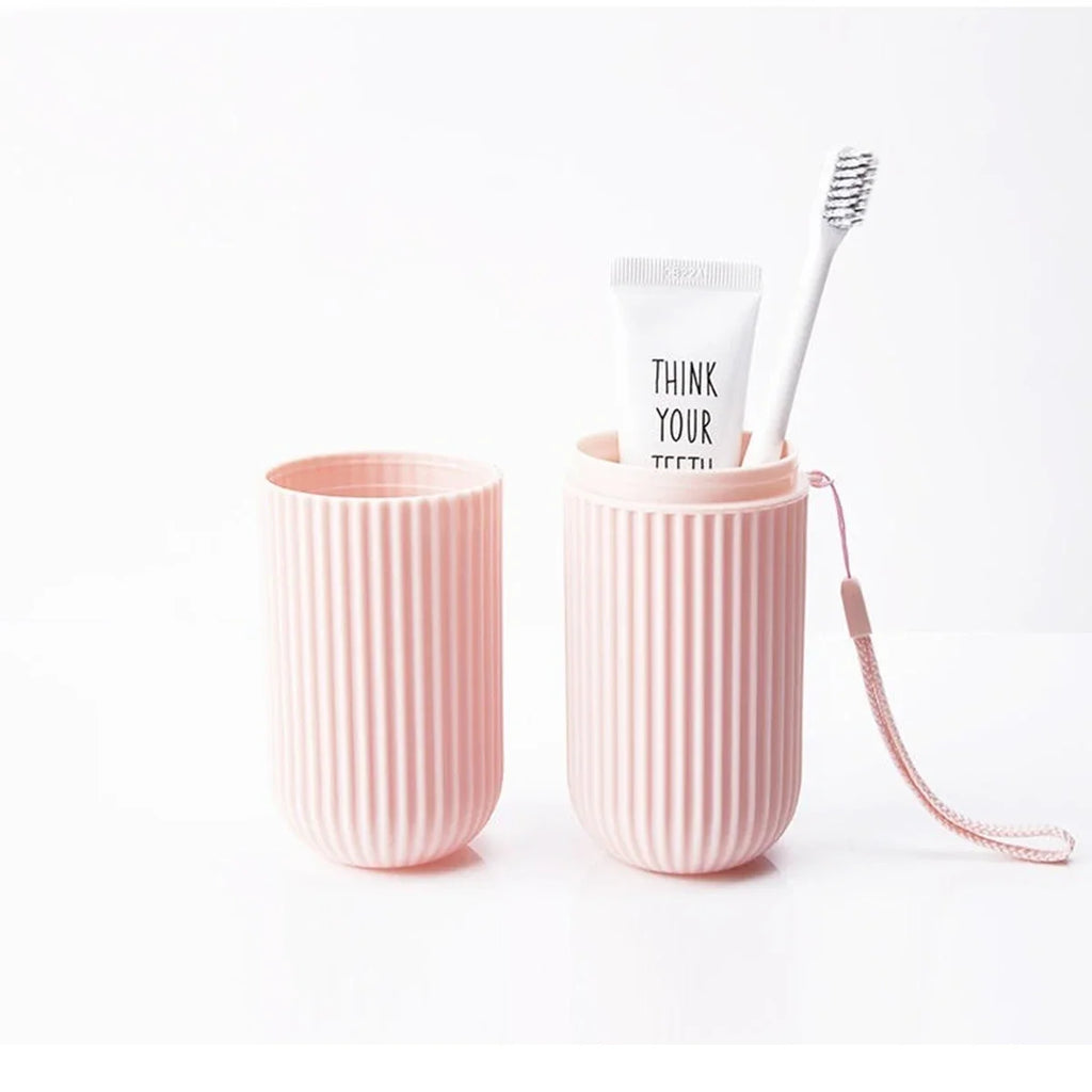 Portable Toothpaste Toothbrush Protect Holder Case Travel Camping Storage Box Protect Toothbrush Toothpaste from Dirt and Damage Oasis Select
