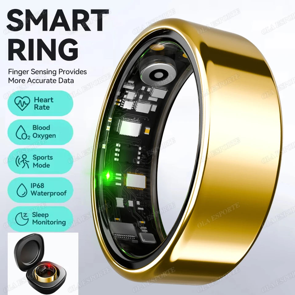R09 Smart Ring – Heart Rate, SpO2 & Sleep Tracker | 5ATM