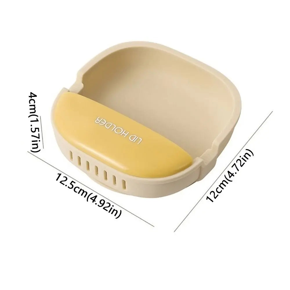 Silicone Suction Cup Pot Lid & Spoon Holder | Heat-Resistant