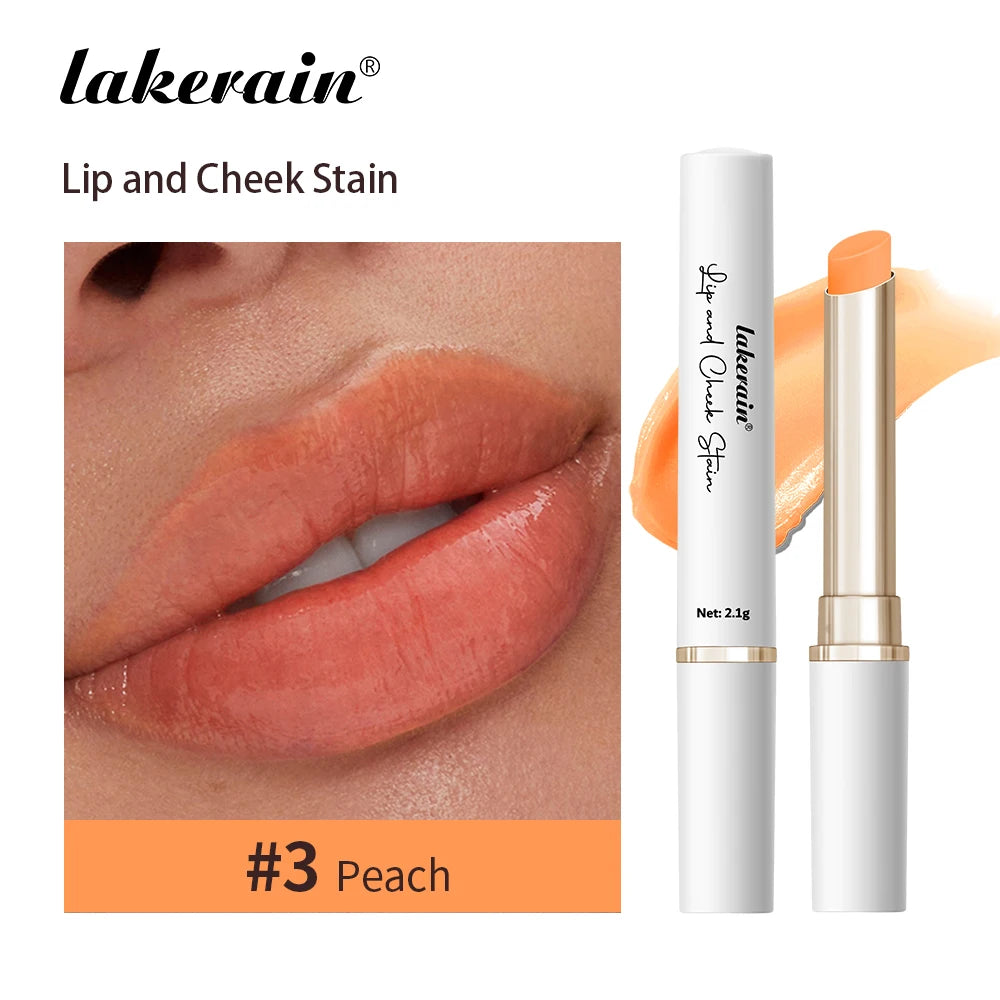 Lakerain Color Changing Lipstick Long Lasting Custom Color Deep Moisturizing Waterproof 4 Shades Available Lip Gloss Makeup Oasis Select Peach