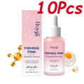 Firming Pink Peptide Serum Lifting Firming Smoothing Wrinkles Deep Hydration Soothing Brightening Skin Collagen Facial Serum Oasis Select 300ml Boxed